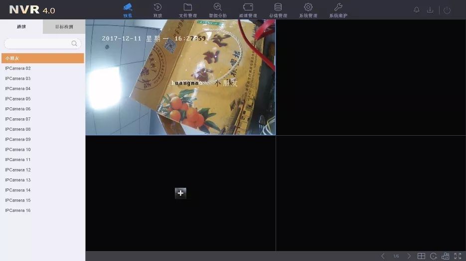 NVR4.0主界面 NVR4.0主界面